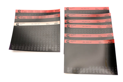 Cummins A064, A625, Z001 1995 Columbus OEPL Parts List & ESN Index Lot Of 9 Microfiche NOS
