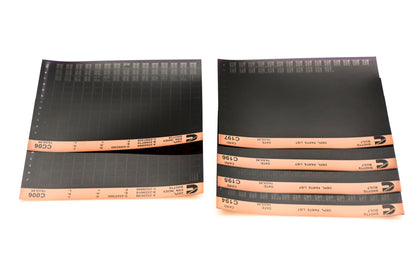 Cummins C006, CC06, C197 1995 Shotts OEPL Parts List & ESN Index Lot Of 6 Microfiche NOS