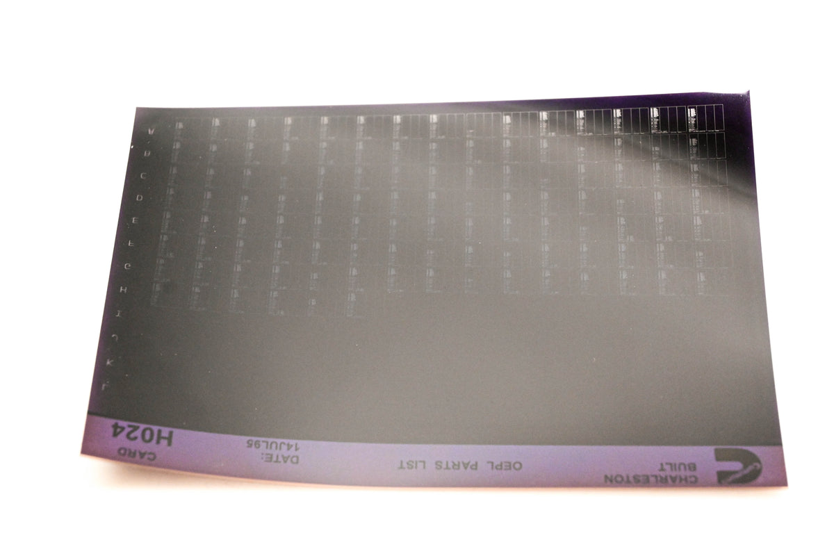 Cummins H024 1995 Charleston OEPL Parts List Microfiche NOS