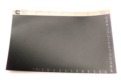 Cummins YR009-104 1995 PC-676 Master Parts Listing Microfiche NOS