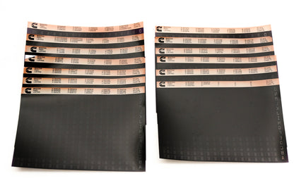 Cummins YR009-105 1995 PC-670 Master Parts Listing Lot of 13 Microfiches NOS
