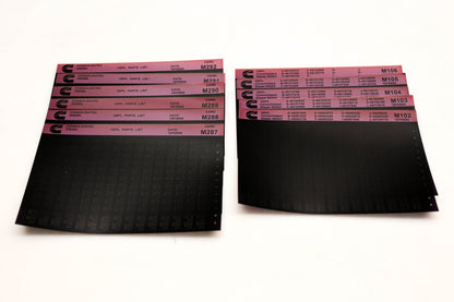 Cummins M102, M287, M292 1995 Consolidated Diesel OEPL Parts List & ESN Index Lot Of 11 Microfiche NOS