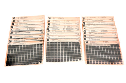 Cummins XY019-97 1996 Index A-1 Card T-1 Thru T- Lot 28 Microfiches NOS