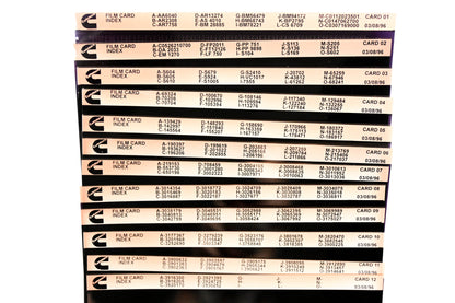 Cummins XY019-100 1996 Film Index Card 1 - 12 Microfiches NOS