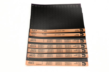 Cummins C006, CC06, C220 1996 Shotts OEPL Parts List & ESN index Lot Of 7 Microfiche NOS