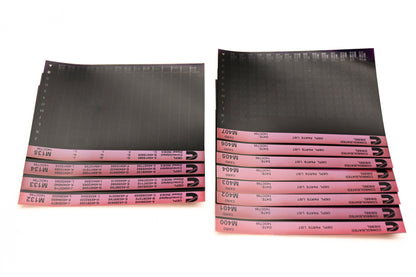 Cummins M132, M400, M407 1996 Consolidated Diesel OEPL Parts List & ESN Index Lot Of 12 Microfiche NOS
