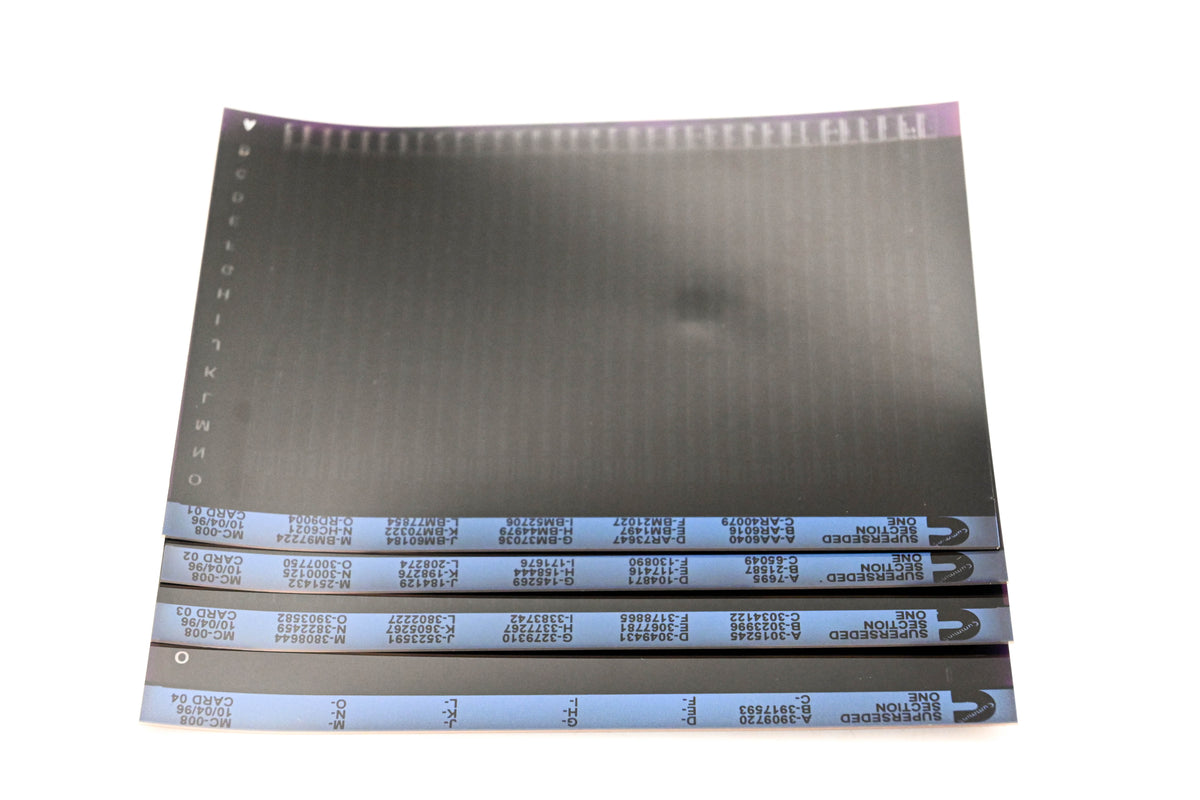 Cummins XY019-115 1996 MC-009 Superseded Section Two Lot of 4 Microfiche NOS