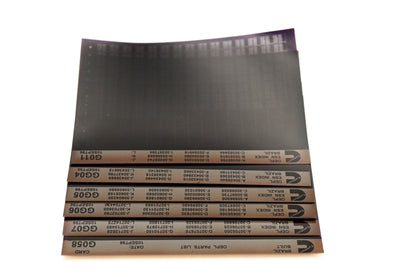 Cummins G011, GG04, G058 1996 Brazil OEPL Parts List & ESN Index Lot Of 6 Microfiche NOS