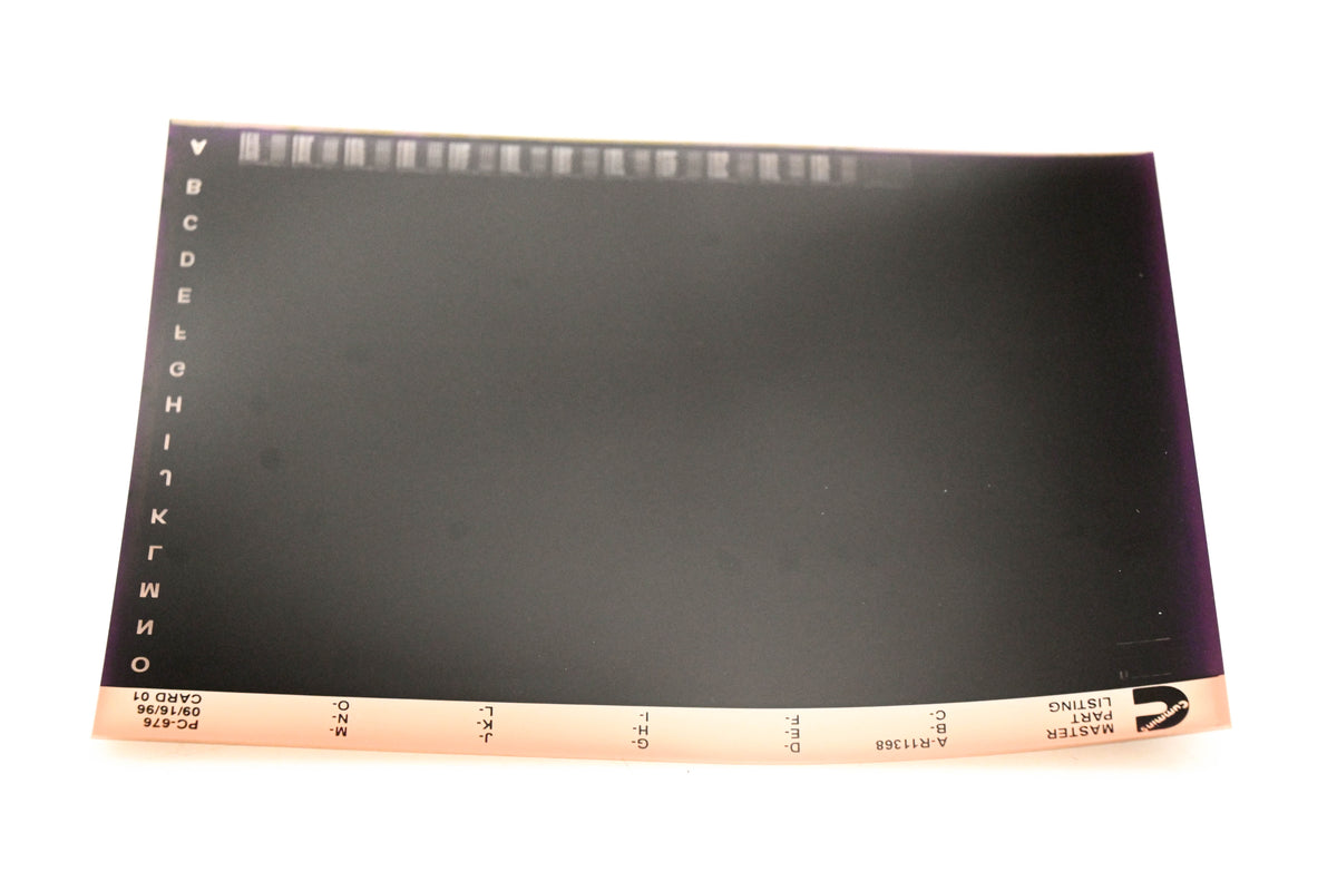 Cummins XM011-80 1996 PC-676 Master Parts Listing Microfiche NOS