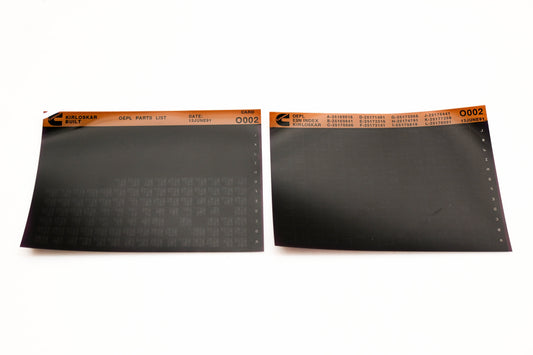 Cummins O002 1991 Kirloskar OEPL Parts Index & ESN Index Microfiche NOS