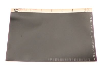 Cummins XM011-106 1992 PC-676 Obsolete Superseded Report Microfiche NOS
