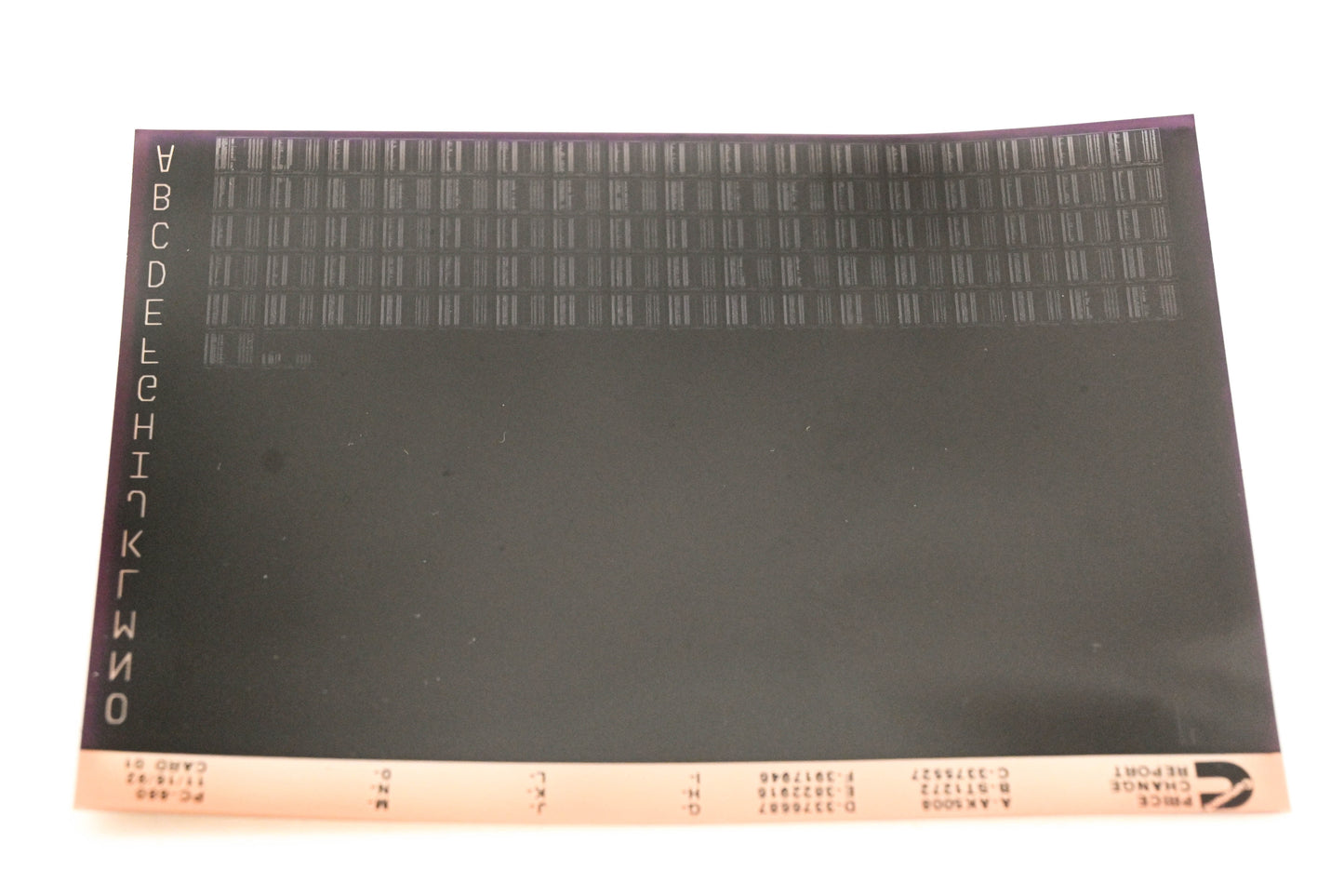 Cummins XM011-107 1992 PC-680 Price Change Report Microfiche NOS