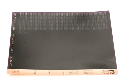 Cummins XM011-107 1992 PC-680 Price Change Report Microfiche NOS