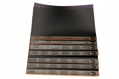 Cummins G011, GG04, G056 1996 Brazil OEPL Parts List & ESN Index Lot Of 7 Microfiche NOS