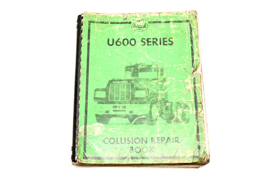 Mack DP036-11 1987 U600 Collision Repair Book