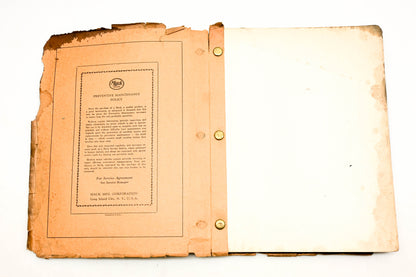 Mack 1534 1947 Model EG/EGT/EGX -EN330 Parts List Manual