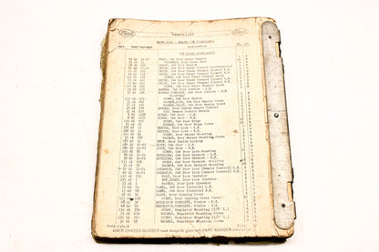 Mack 2009 1950 Model A40S Parts List Manual