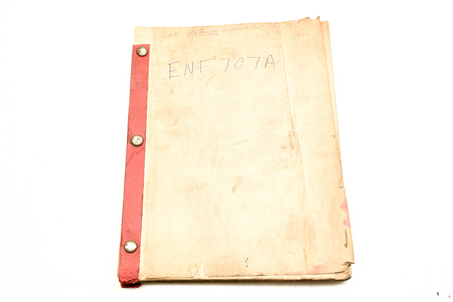 Mack 1746 1949 Fire Apparatus L19/L85/L95/L125 - ENF707A Parts List Manual