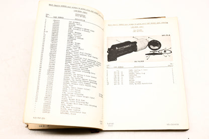 Mack 1746 1949 Fire Apparatus L19/L85/L95/L125 - ENF707A Parts List Manual