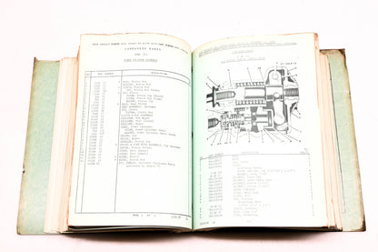 Mack 2442 1957 Model B-72T/LT/S/LS/LST Parts List Manual