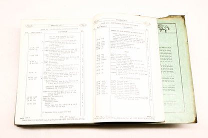 Mack 2442 1957 Model B-72T/LT/S/LS/LST Parts List Manual
