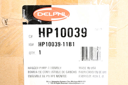 Delphi HP10039 Hanger Pump Kit NOS