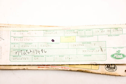 Mack 77QS2174P6, 77QS494 Bracket NOS