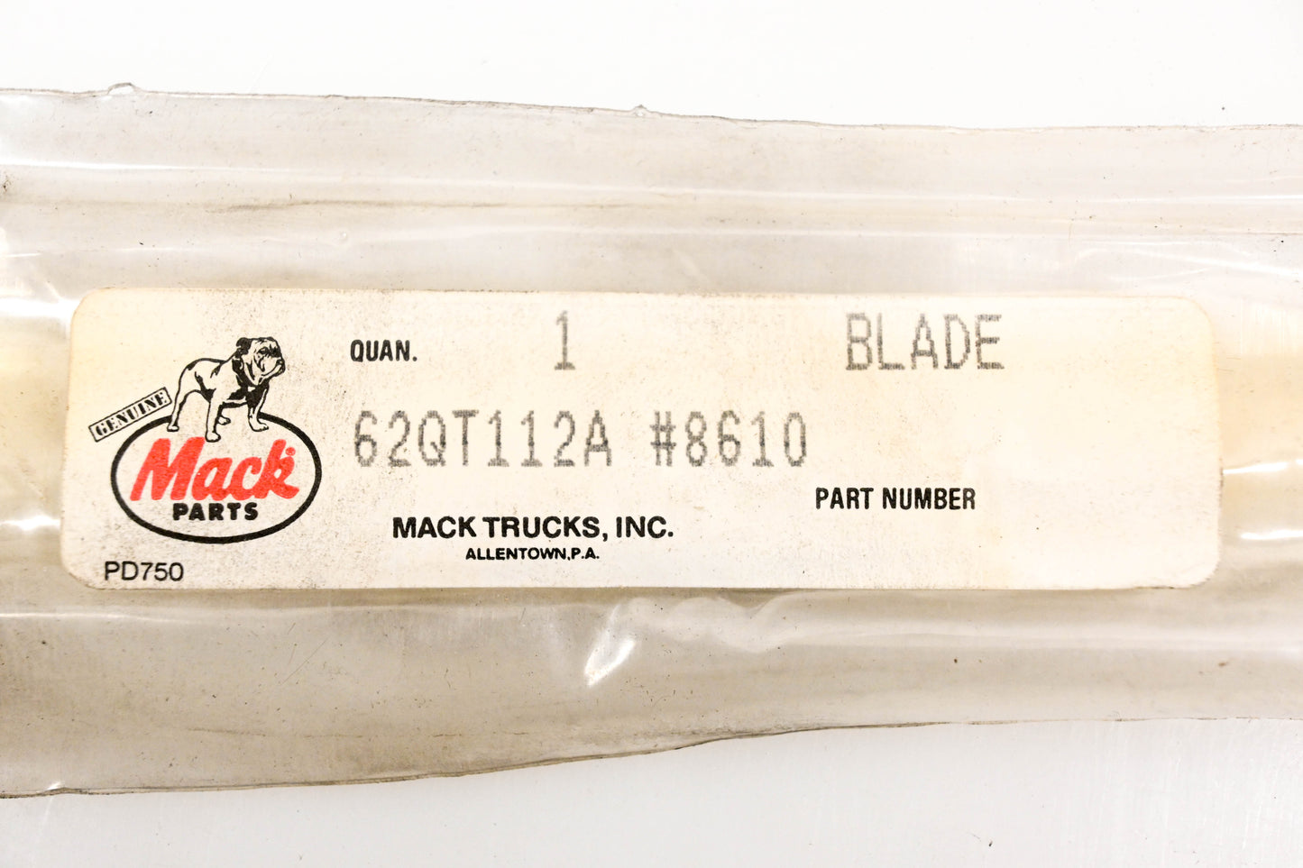 Mack 62QT112A Anco Windshield Wiper Blade NOS