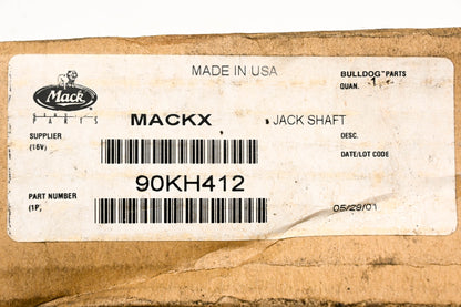 Mack 90KH412 Interaxle Drive Shaft NOS