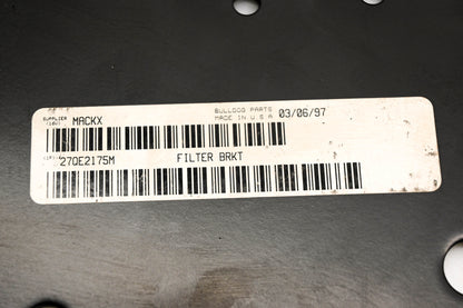 Mack 27QE2175M Filter Bracket NOS