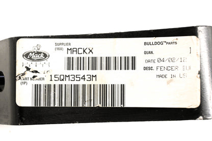 Mack 15QM3543M Fender Support Bracket NOS