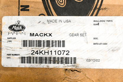 Mack 24KH11072 Pinion & Gear Kit NOS