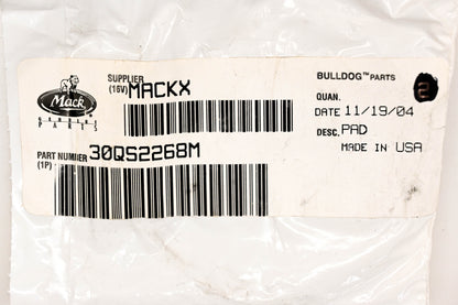 Mack 30QS2268M, 25164691 Support Pad NOS