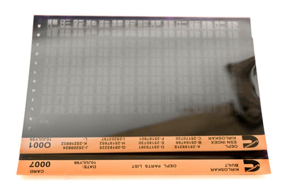 Cummins O001, 0007 1996 Kirloskar OEPL Parts List & ESN Index Lot of 2 Microfiche NOS