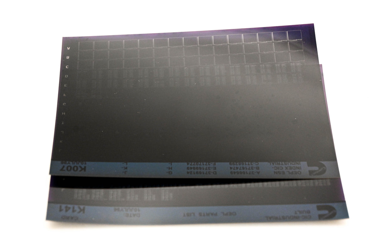 Cummins K007, K141 1996 CIC Industrial OEPL Parts List & ESN Index Lot of 2 Microfiche NOS