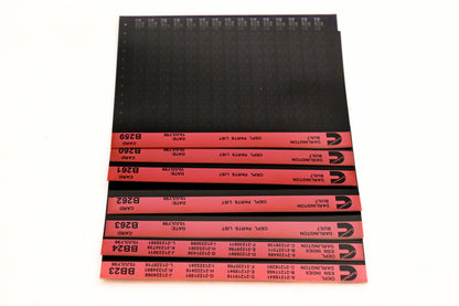 Cummins BB23, B259, B263 1996 Darlington OEPL Parts List & ESN Index Lot Of 7 Microfiche NOS