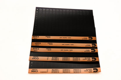 Cummins C006, CC07, C222 1997 Shotts OEPL Parts List & ESN Index Lot Of 5 Microfiche NOS