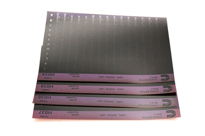 Cummins H034, H036, H037 1997 Charleston OEPL Parts List Lot Of 4 Microfiche NOS