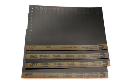 Cummins V003, V023, V025 1997 Columbus Midrange OEPL Parts List & ESN Index Lot Of 4 Microfiche NOS