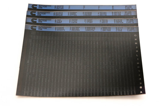 Cummins XM011-173 1997 MC-008 Superseded Section One Lot Of 4 Microfiche NOS