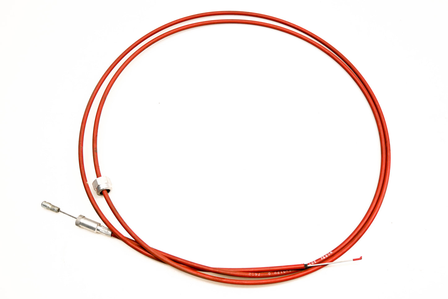 Morse Controls 307141-000-0120.0 Red Jacket Cable NOS