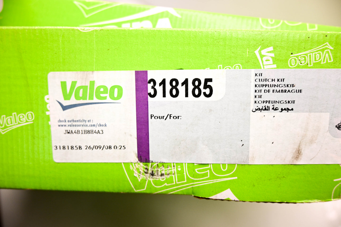 Valeo 318185 Clutch Disc NOS