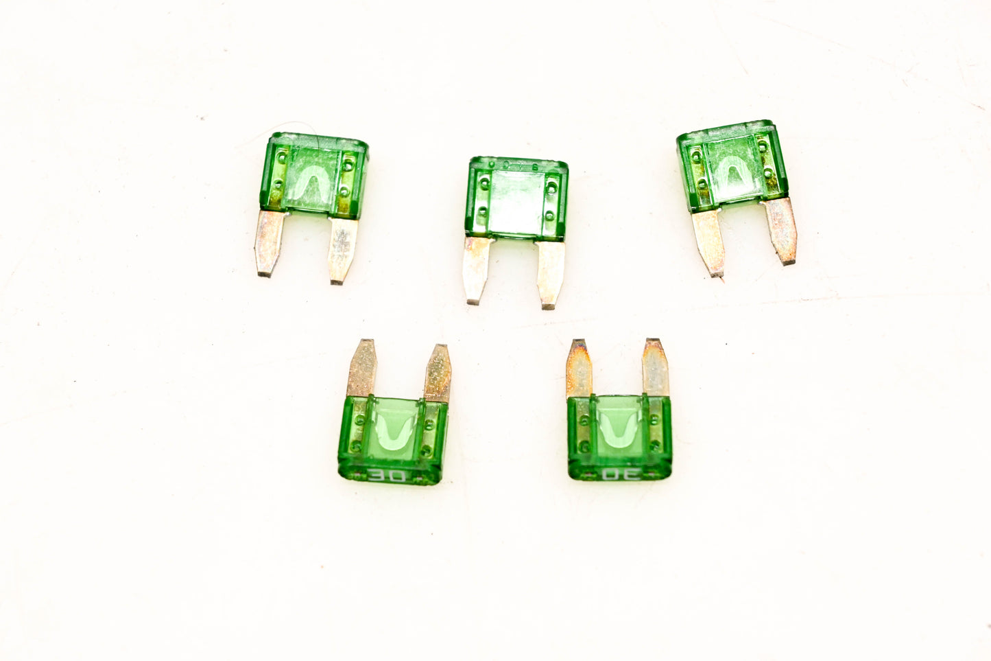 Littlefuse MIN-30 30 Amp Fuses Qty 5 NOS