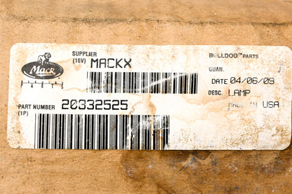 Mack 20832525 Signal-Stat Red Brake Lamp NOS