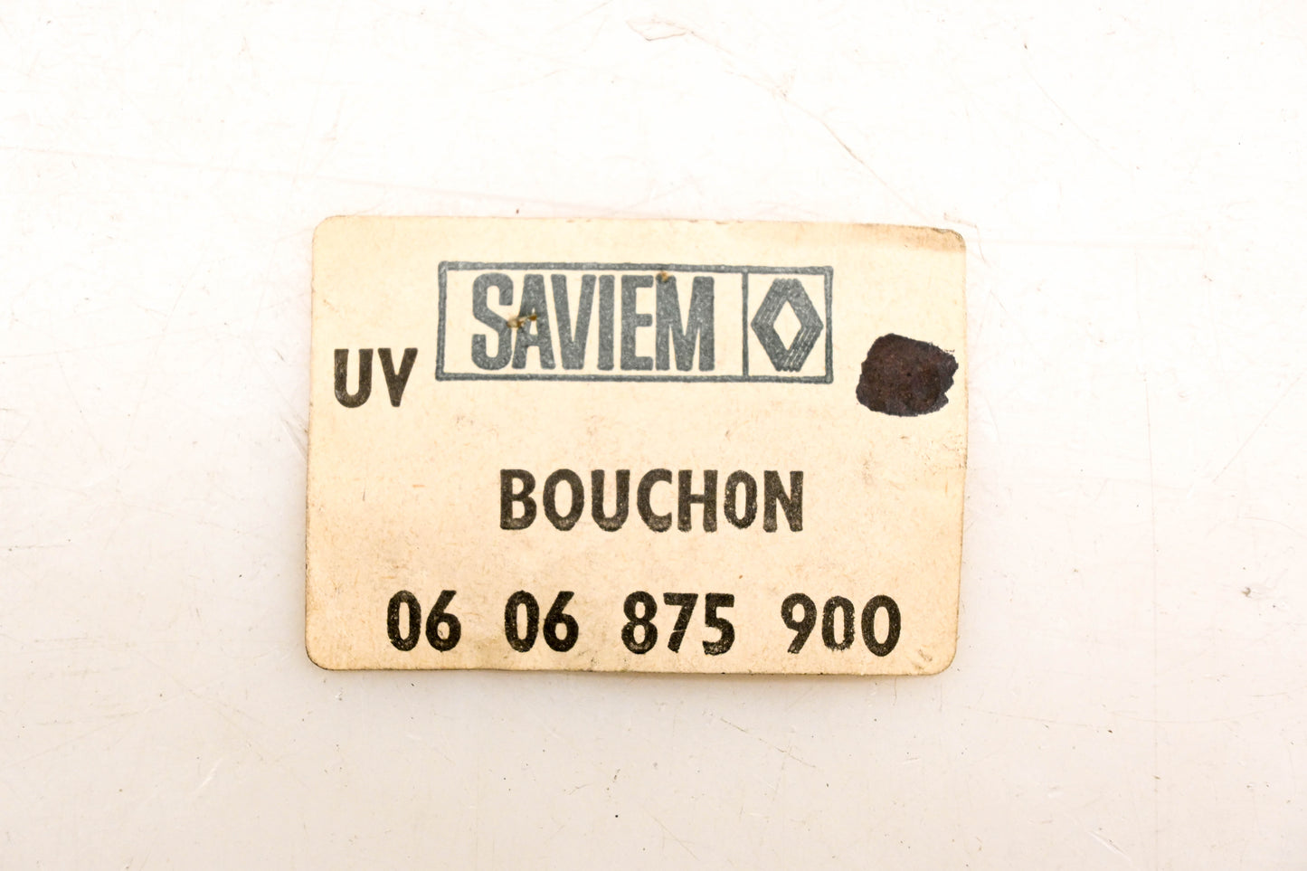 Saviem 0606875900 Plug Screw NOS