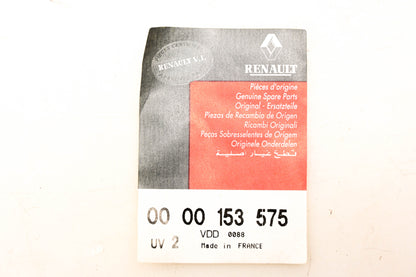 Renault 0000153575 O Rings Qty 2 NOS
