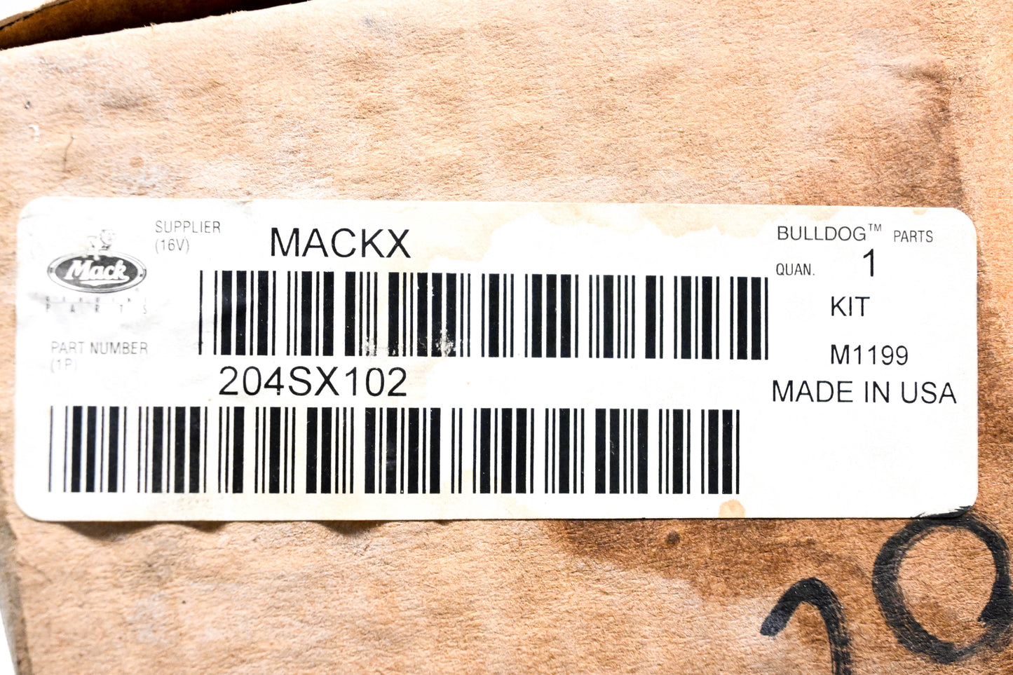 Mack 204SX102 Mirror Bracket NOS