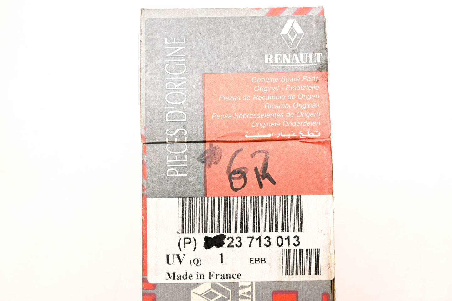 Renault 0023713013, 4103-23713013 Gauge Adapter for Mack NOS