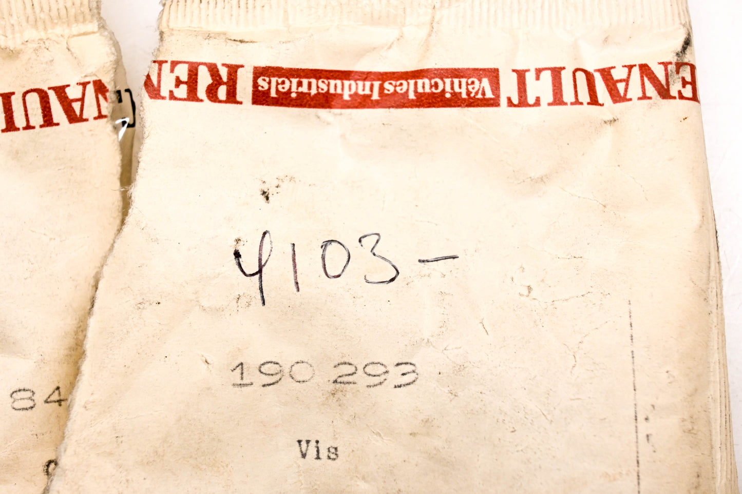 Mack 4103-190293, 190293 Renault Hub & Drum Bolt NOS