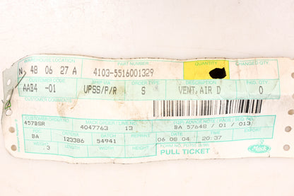 Mack 4103-5516001329 Renault Air Vent NOS